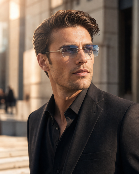 Soléa Monaco — Lunettes carrées à monture métal